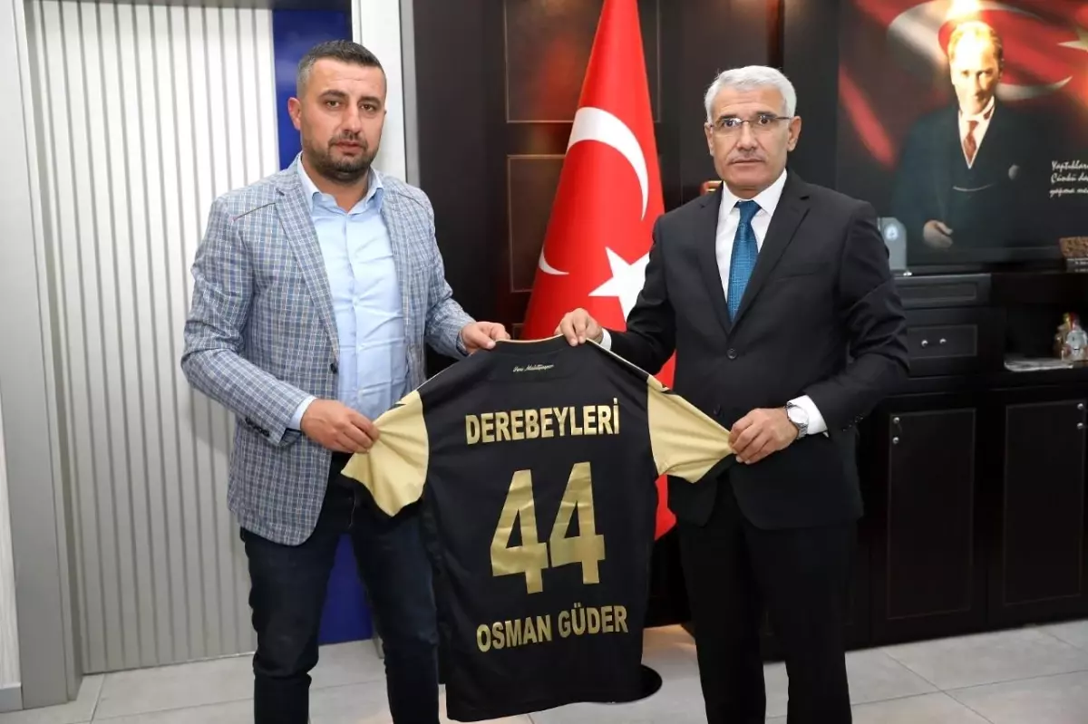 Taraftarlardan Başkan Güder'e ziyaret
