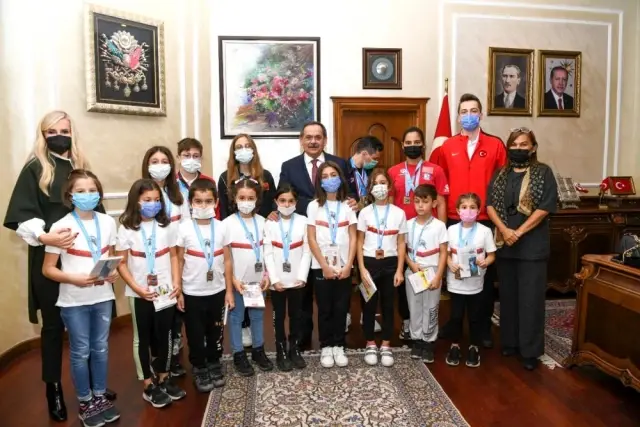 Ankara'dan 23 madalyayla döndüler