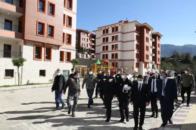 AFAD Başkanı Yunus Sezer, incelemelerde bulundu