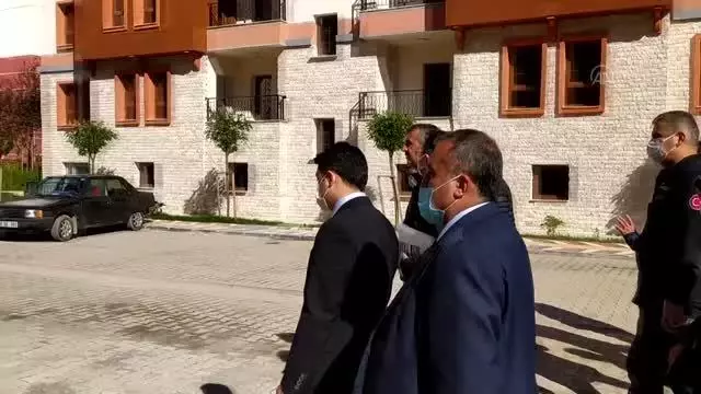 AFAD Başkanı Yunus Sezer, incelemelerde bulundu