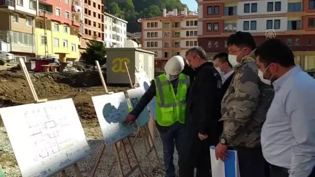 AFAD Başkanı Yunus Sezer, incelemelerde bulundu