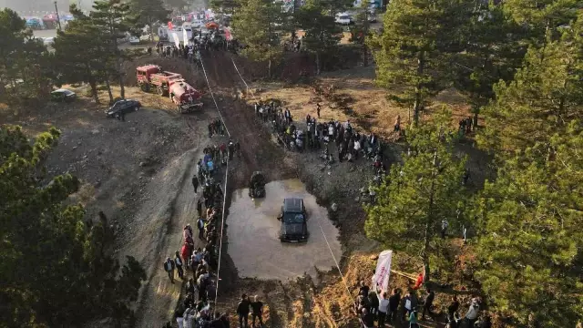 Başkan Yavaş'ın imdadına ATV aracı yetişti