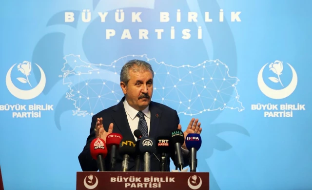 BBP Genel Lideri Destici, Suriye ve Irak tezkerelerine ait tartışmaları kıymetlendirdi