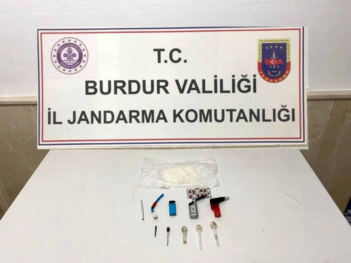 Burdur'da uyuşturucu operasyonu