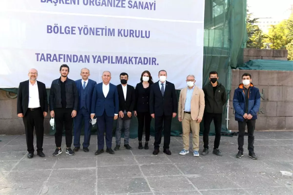 BÜYÜKŞEHİR BELEDİYESİ KIZILAY GÜVEN ANITI RESTORASYONU İÇİN DÜĞMEYE BASTI