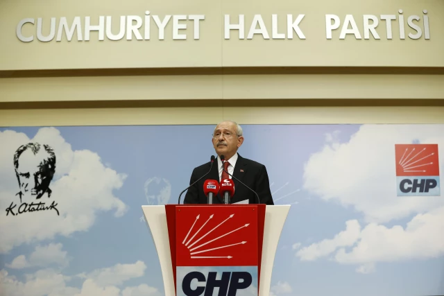 CHP Genel Lideri Kemal Kılıçdaroğlu, basın açıklaması yaptı Açıklaması