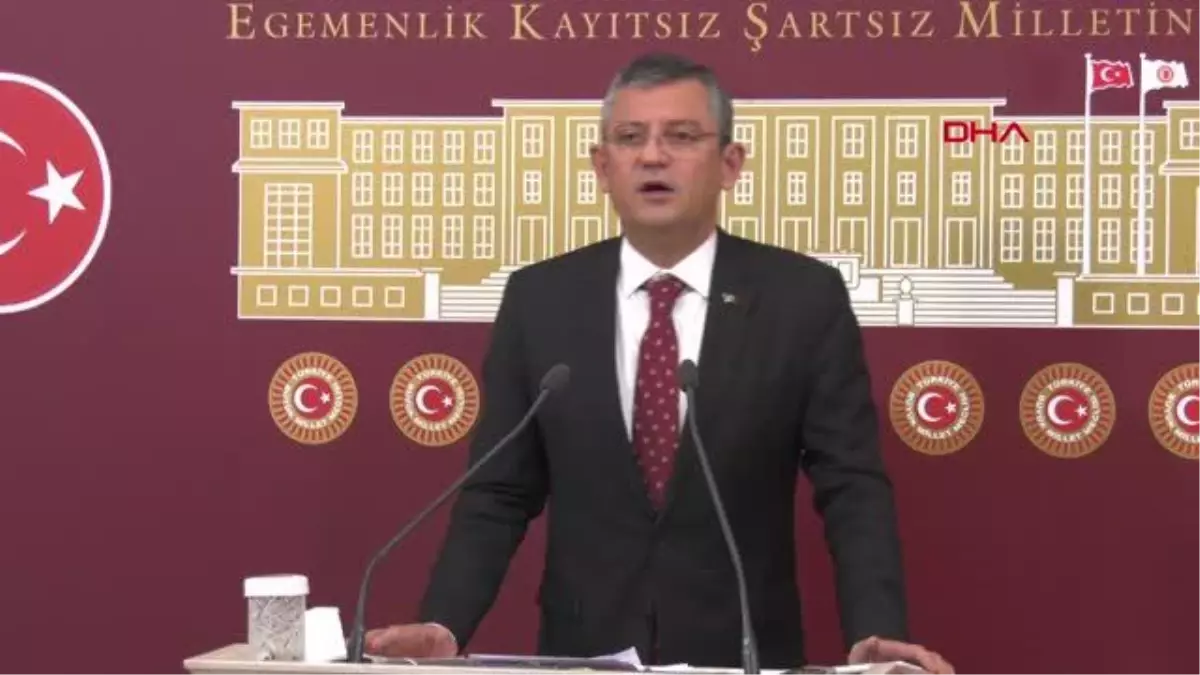 CHP'li Özel Genel liderin adaylığına karşı çıkma üzere yorumlama zoraki