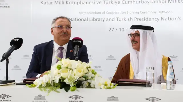 Cumhurbaşkanlığı Millet Kütüphanesi ile Katar Milli Kütüphanesi arasında iş birliği protokolü imzalandı
