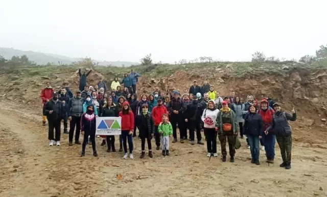 Dağcılar sonbaharın güzelliklerini keşfetti