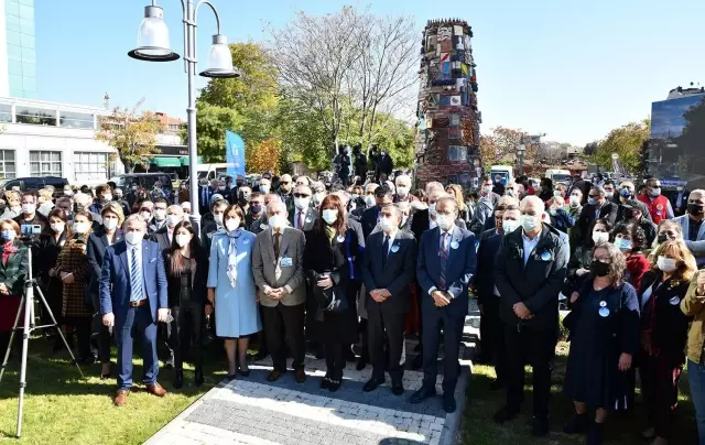 Eskişehir'de salgında hayatını kaybeden sağlıkçılar için anıt