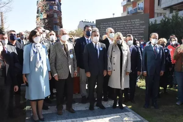 Eskişehir'de salgında hayatını kaybeden sağlıkçılar için anıt
