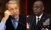 Milli Savunma Bakanı Hulusi Akar, ABD Savunma Bakanı Austin ile görüştü