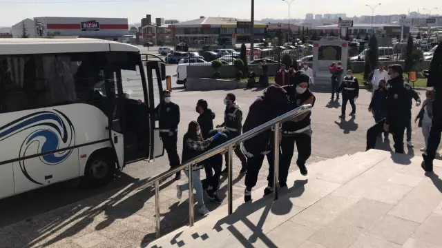 Son dakika haberi... Fuhuş operasyonunda yakalanan 7 kişi tutuklandı