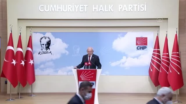 CHP Genel Başkanı Kemal Kılıçdaroğlu, basın açıklaması yaptı Açıklaması