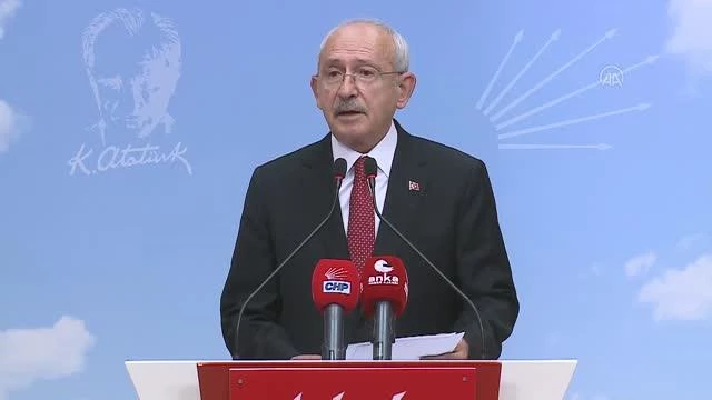 CHP Genel Lideri Kemal Kılıçdaroğlu, basın açıklaması yaptı Açıklaması