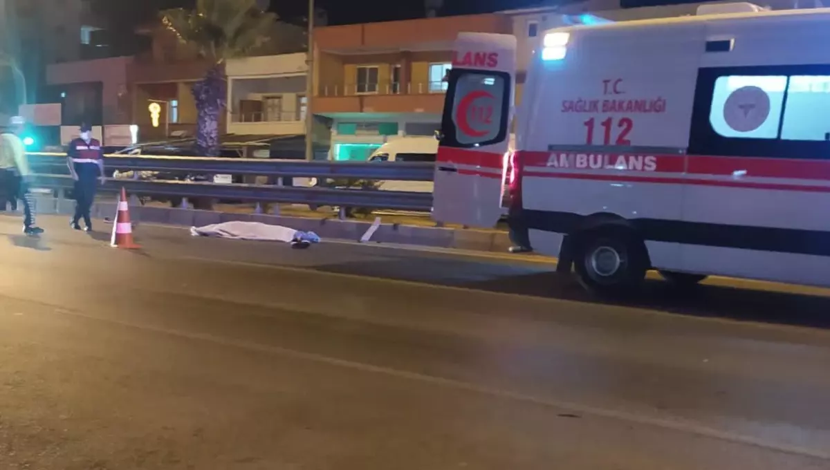 Mersin'de Rus uyruklu kadın trafik kazasında hayatını kaybetti