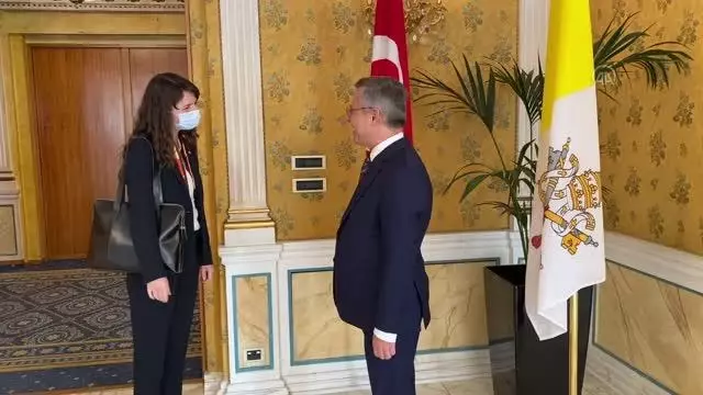 Türkiye'nin Vatikan Büyükelçiliği Cumhuriyet Bayramı resepsiyonu düzenledi
