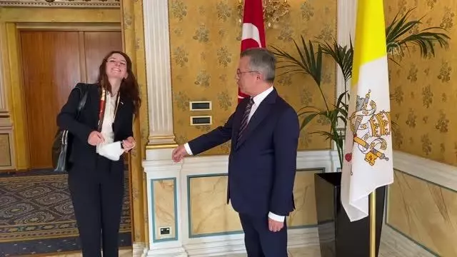 Türkiye'nin Vatikan Büyükelçiliği Cumhuriyet Bayramı resepsiyonu düzenledi