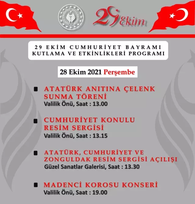 Çocuklar Cumhuriyet Coşkusunu Yaşadı