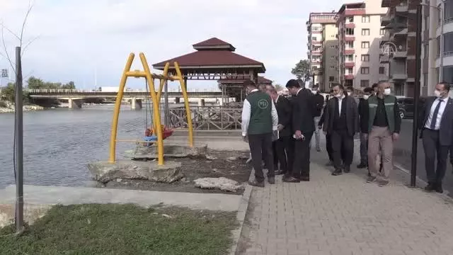 AFAD Başkanı Sezer, Artvin'de incelemelerde bulundu