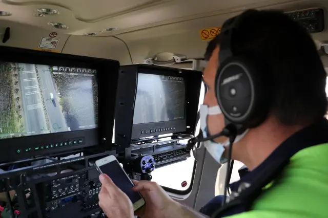 Hatay'da helikopter destekli trafik denetimi yapıldı