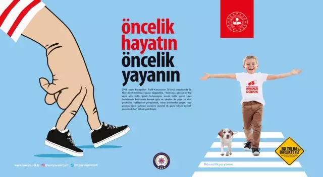 Son dakika 3. sayfa: Konya emniyeti reklam panolarıyla trafik kazalarına dikkat çekiyor