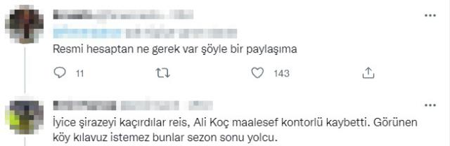 Fenerbahçe'den eski yönetici Mahmut Uslu'ya taraftarı sinirlendiren gönderme