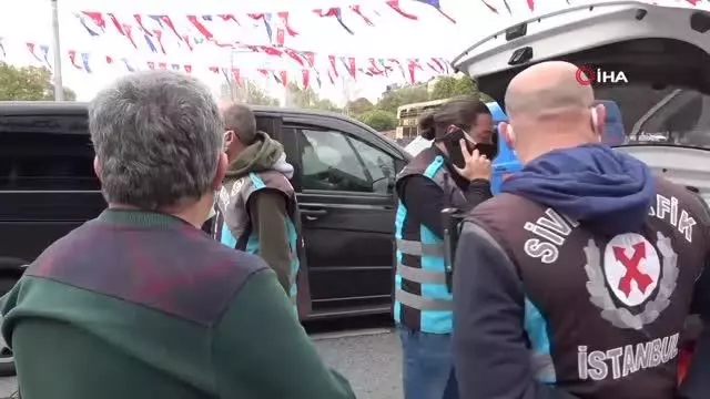 Taksim'den Fatih'e gitmek için 170 TL isteyen taksicinin aracı trafikten men edildi