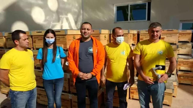 Yangınzede arıcılara 360 kovan desteği