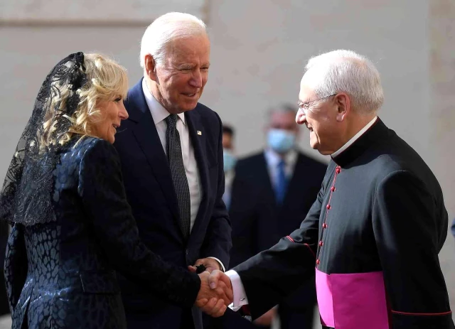 ABD Lideri Biden Vatikan'da Biden'ın Papa Francis görüşmesi 90 dakika sürdü