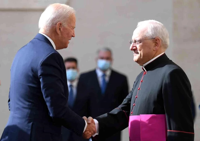 ABD Lideri Biden Vatikan'da Biden'ın Papa Francis görüşmesi 90 dakika sürdü