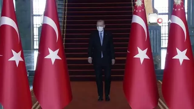 Cumhurbaşkanı Erdoğan, tebrikleri kabul etti