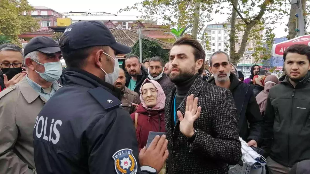 Aşı karşıtı adam, eylemde işin içine Bakan Soylu'yu katıp polise tehditler savurdu: Açığa alınacağını biliyor musun?