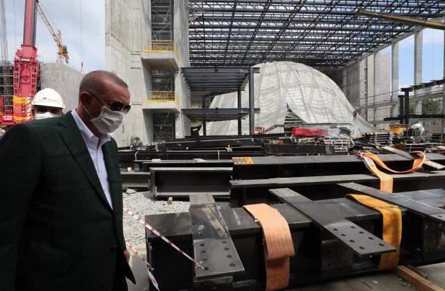 Cumhurbaşkanı Erdoğan'dan Atatürk Kültür Merkezi paylaşımı