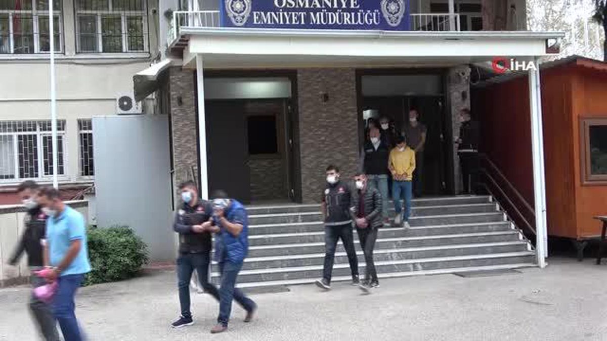Osmaniye'de uyuşturucu operasyonunda 7 kişi tutuklandı