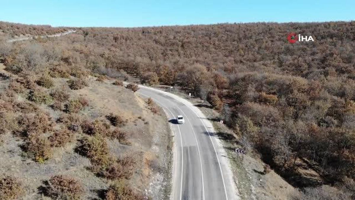 Bozdağ'dan eşsiz sonbahar görüntüleri