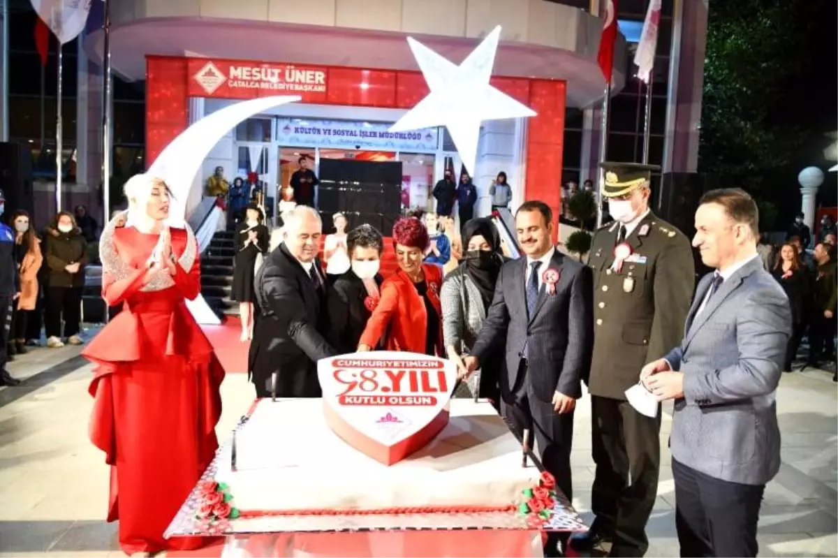 ÇATALCA'MIZDA MUHTEŞEM CUMHURİYET COŞKUSU
