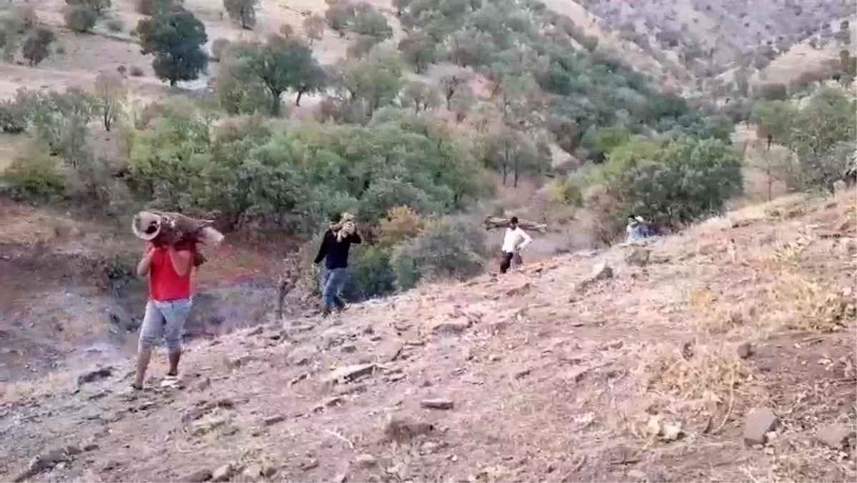 Derecik'te kış hazırlığı