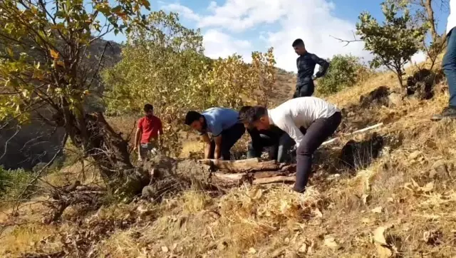 Derecik'te kış hazırlığı