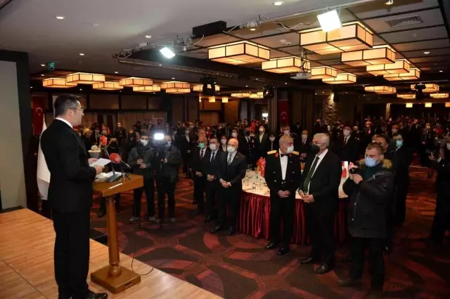 Erzurum'da Cumhuriyet Bayramı kabul töreni