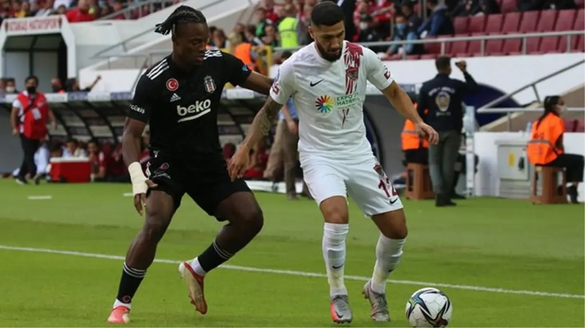 Sporting öncesi Beşiktaş ağır kayıp verdi! Batshuayi, Hatay maçına devam edemedi