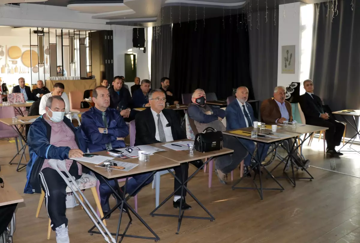 Türkiye Bedensel Engelliler Spor Federasyonu başkan adayları Kayseri'de bir araya geldi
