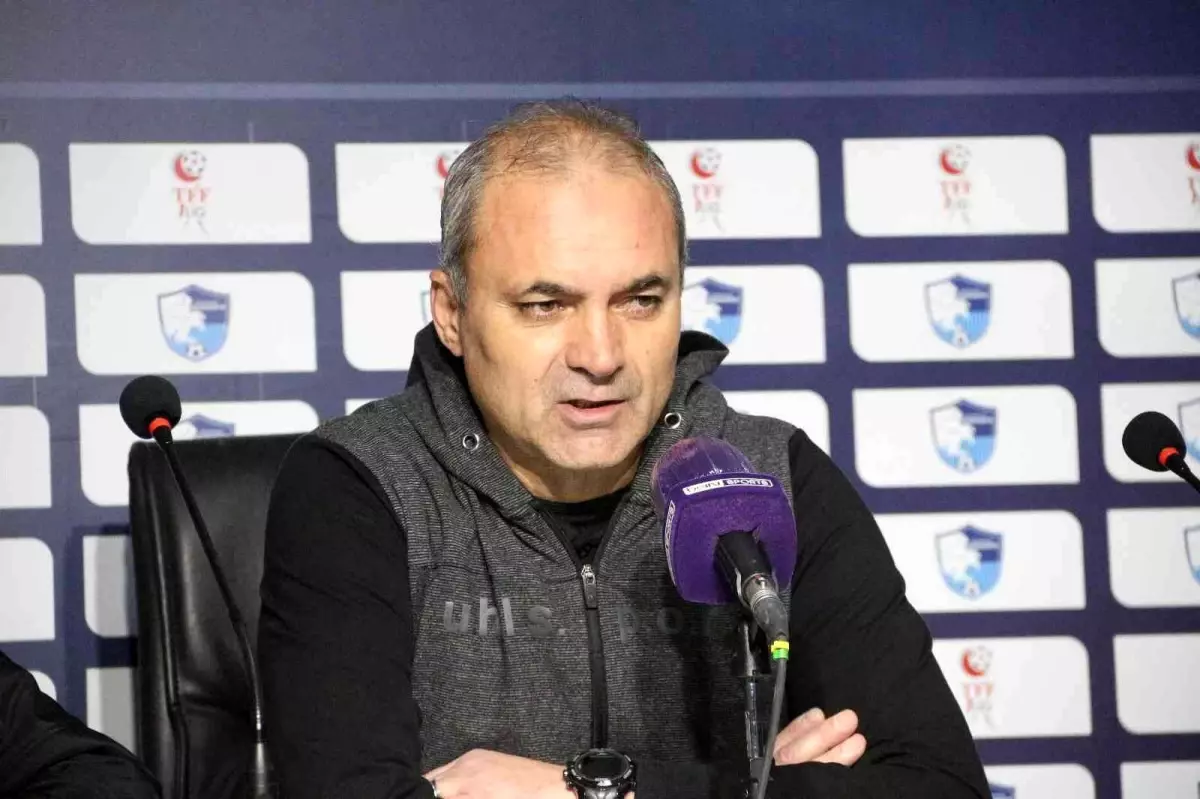 Erkan Sözeri: 'İlk yarıda oynadığımız oyunu 90 dakikaya yaymak istiyoruz'