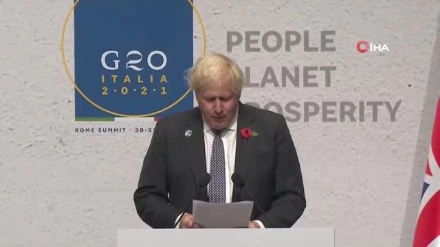 İngiltere Başbakanı Johnson: "COP26 başarısız olursa her şey başarısız olur"
