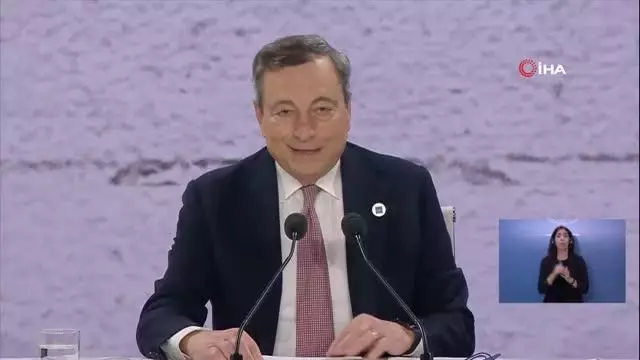 İtalya Başbakanı Draghi: "G20 önderleri global ısınmayı 1,5 derecede sınırlamayı taahhüt etti"