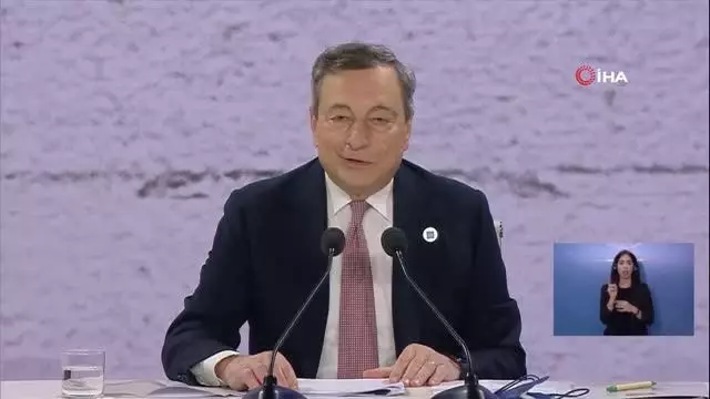 İtalya Başbakanı Draghi: "G20 önderleri global ısınmayı 1,5 derecede sınırlamayı taahhüt etti"