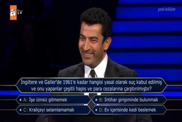 ingiltere ve galler de 1961 e kadar kim milyoner olmak ister 31 ekim sorusu cevabi nedir