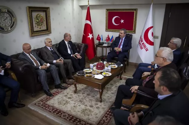BBP Genel Başkanı Destici, ATO Başkanı Baran'ı kabul etti
