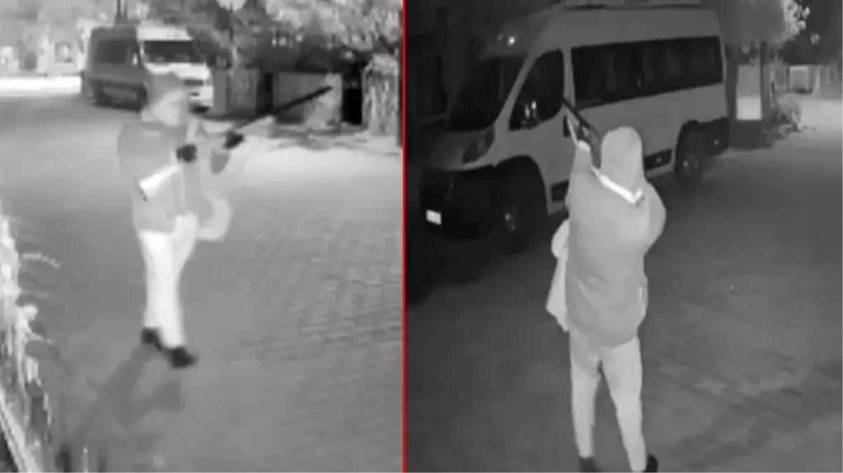 Av tüfeğiyle eve ateş açıp, kayıplara karıştı! Saldırı anı saniye saniye kamerada