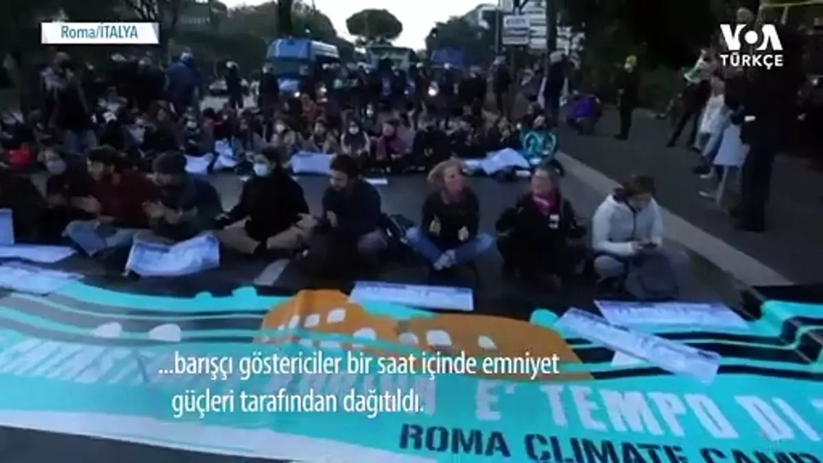 Protestocular G20 Zirvesi'ne Giden Yolu Kapattı